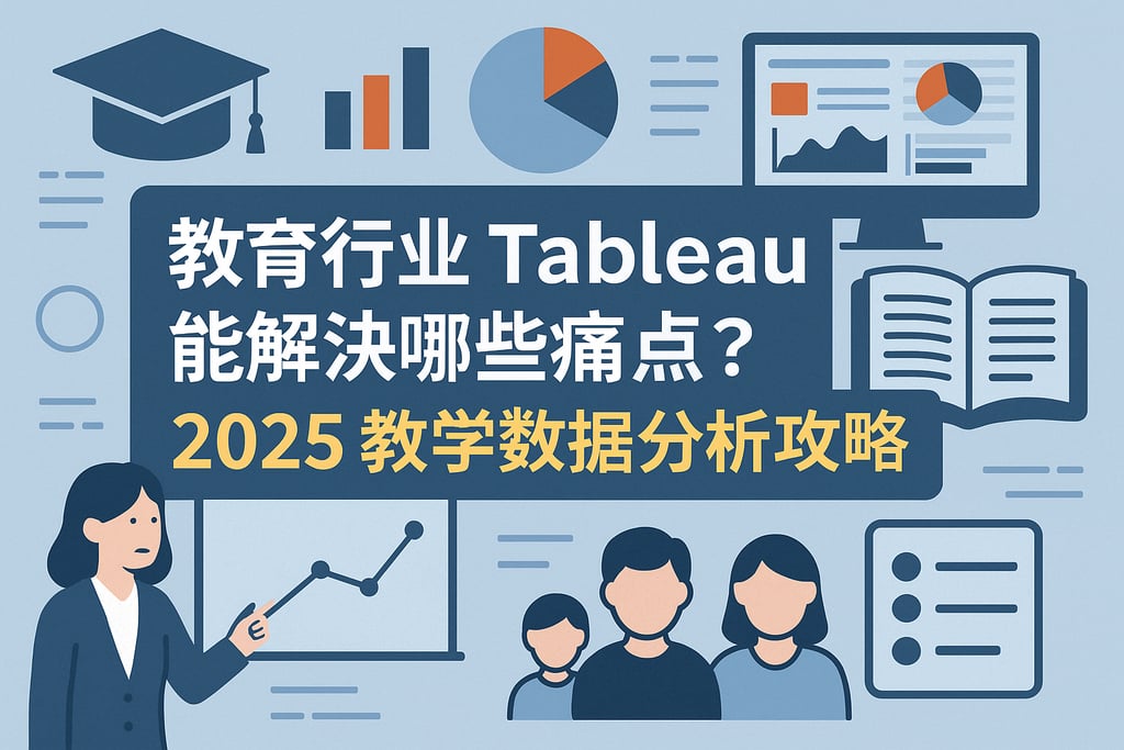 教育行业Tableau能解决哪些痛点？2025教学数据分析攻略