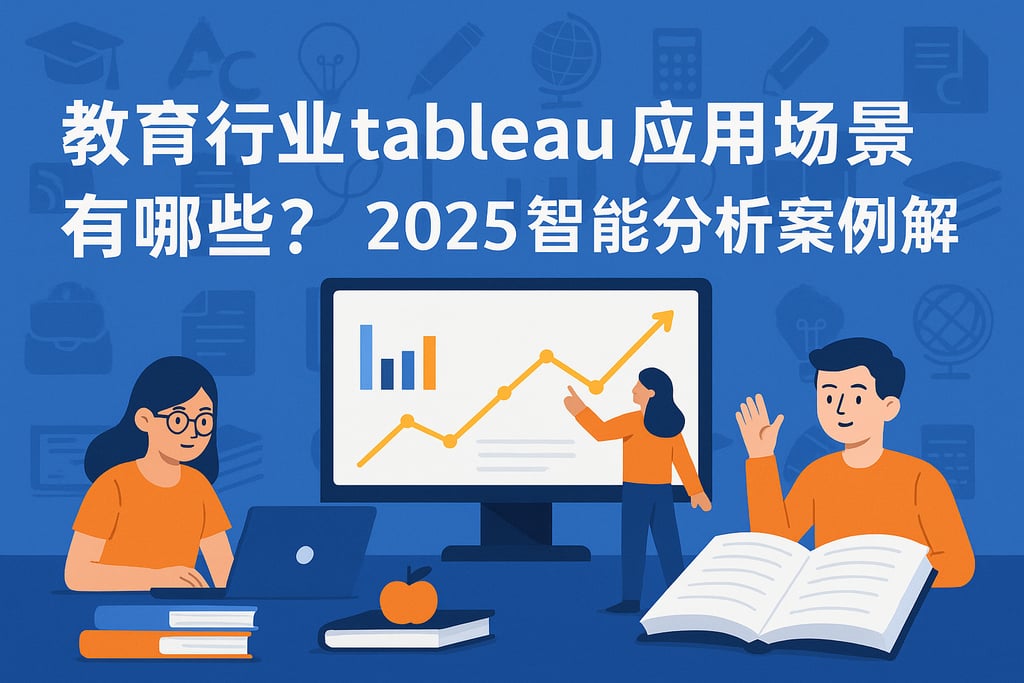 教育行业tableau应用场景有哪些？2025智能分析案例解析
