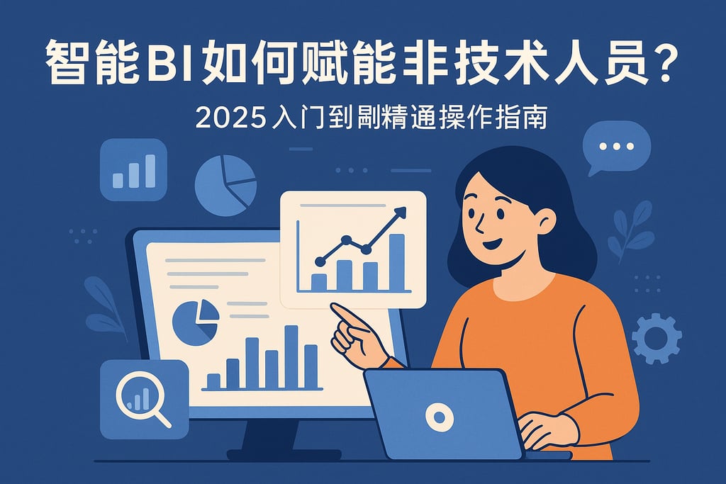 智能BI如何赋能非技术人员？2025入门到精通操作指南