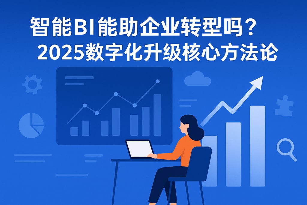 智能BI能助企业转型吗？2025数字化升级核心方法论