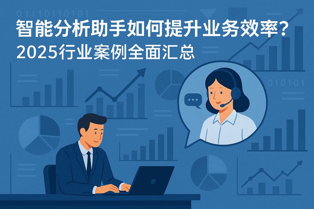 智能分析助手如何提升业务效率？2025行业案例全面汇总