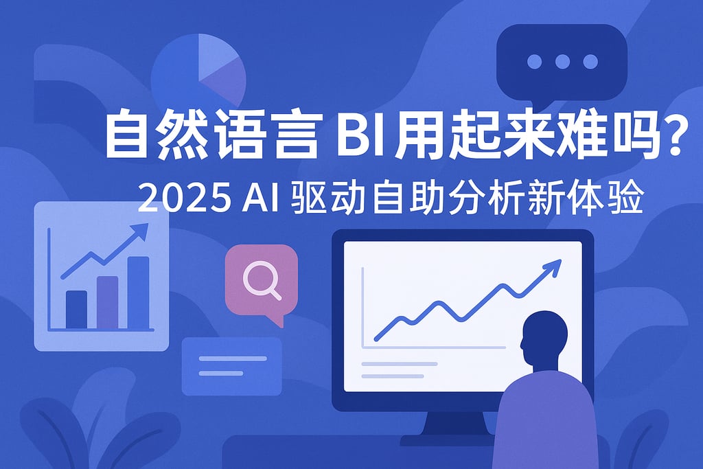 自然语言BI用起来难吗？2025AI驱动自助分析新体验