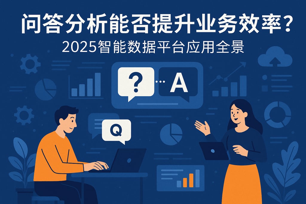问答分析能否提升业务效率？2025智能数据平台应用全景