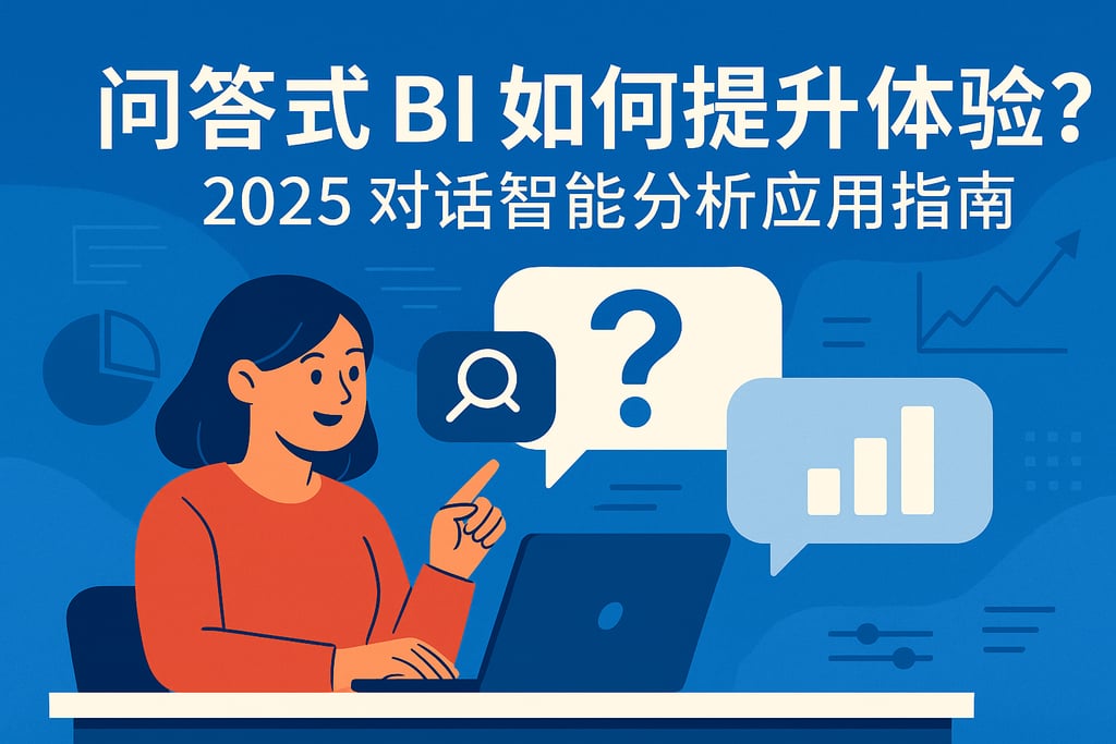 问答式BI如何提升体验？2025对话智能分析应用指南