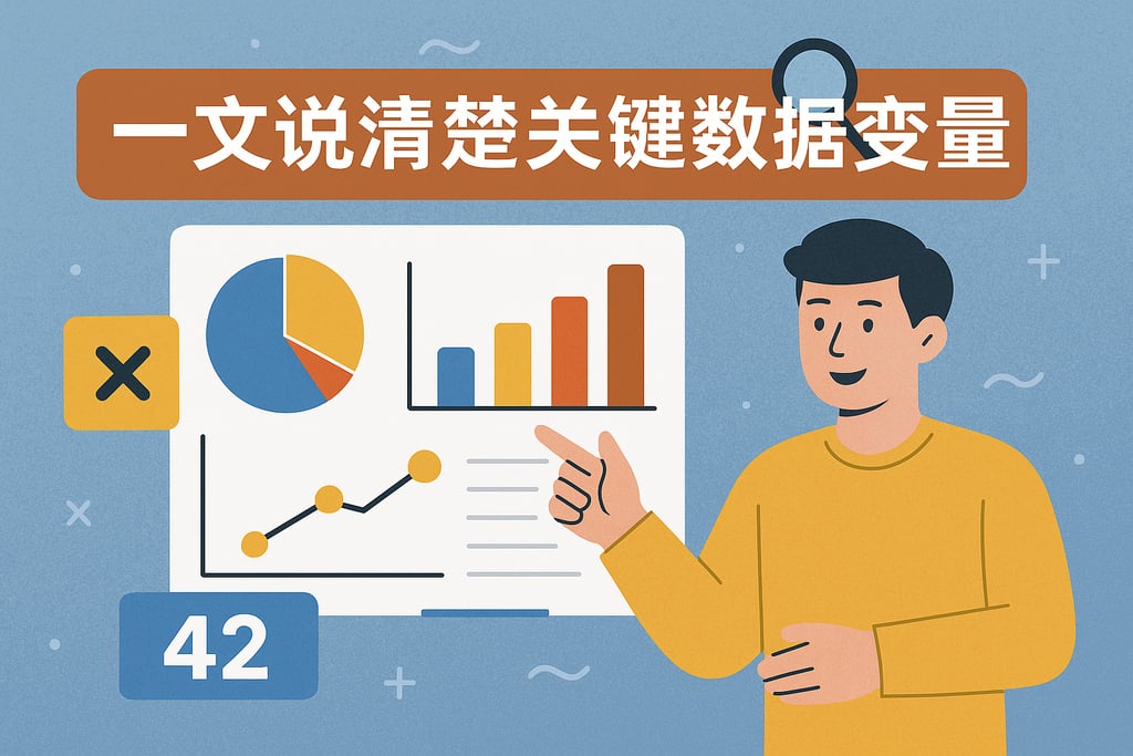 一文说清楚关键数据变量