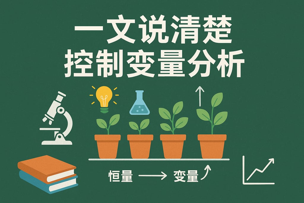 一文说清楚控制变量分析