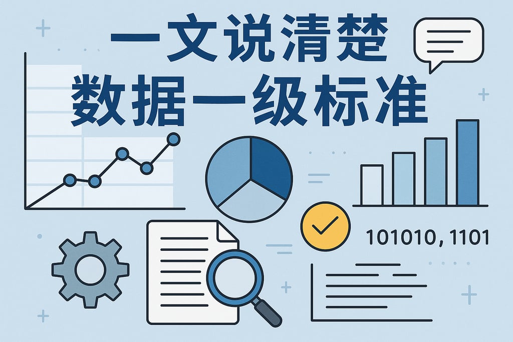 一文说清楚数据一级标准