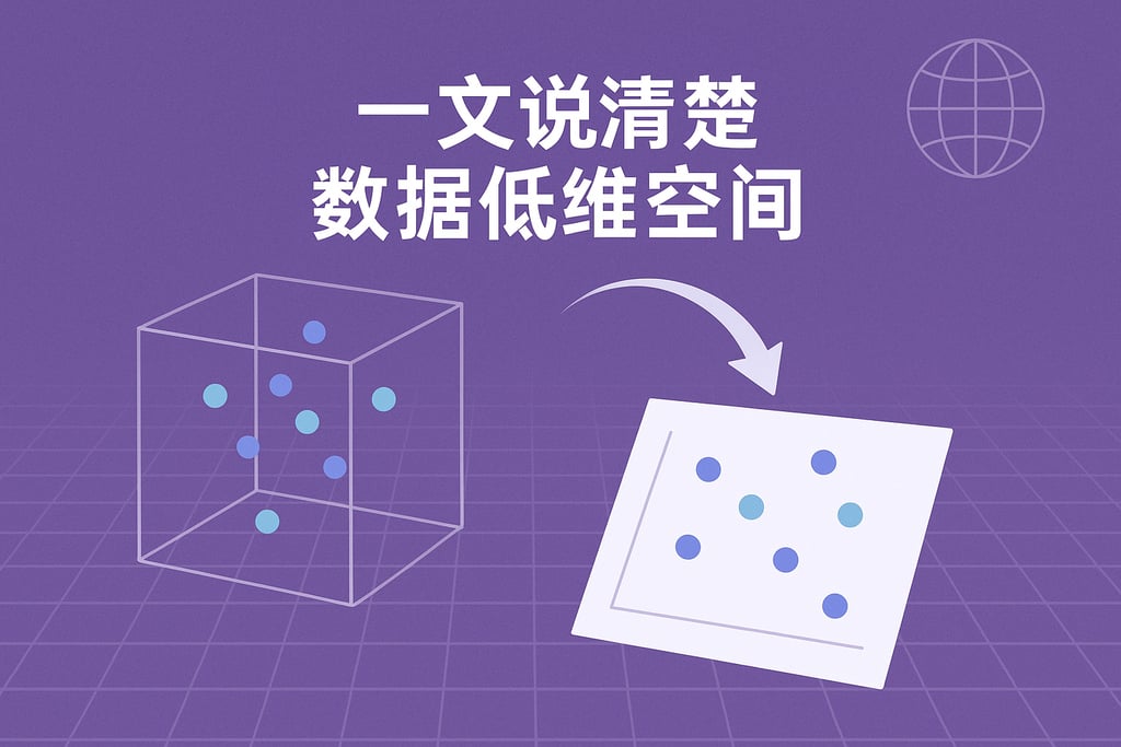 一文说清楚数据低维空间