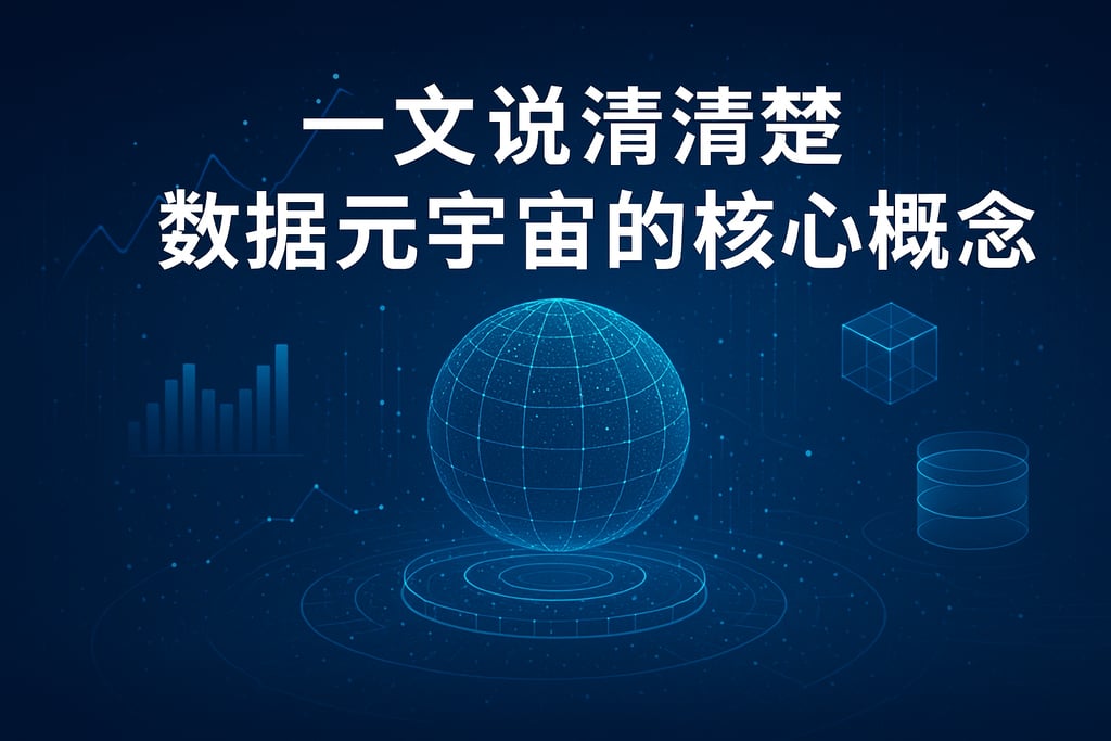 一文说清楚数据元宇宙的核心概念