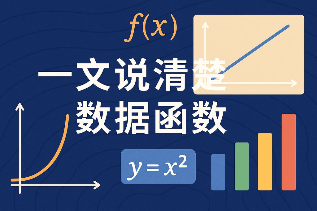 一文说清楚数据函数