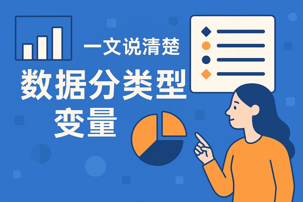 一文说清楚数据分类型变量