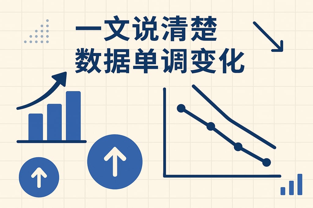 一文说清楚数据单调变化