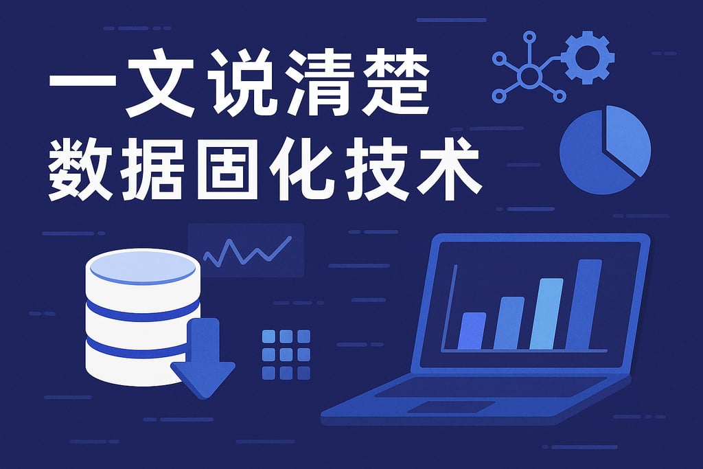 一文说清楚数据固化技术