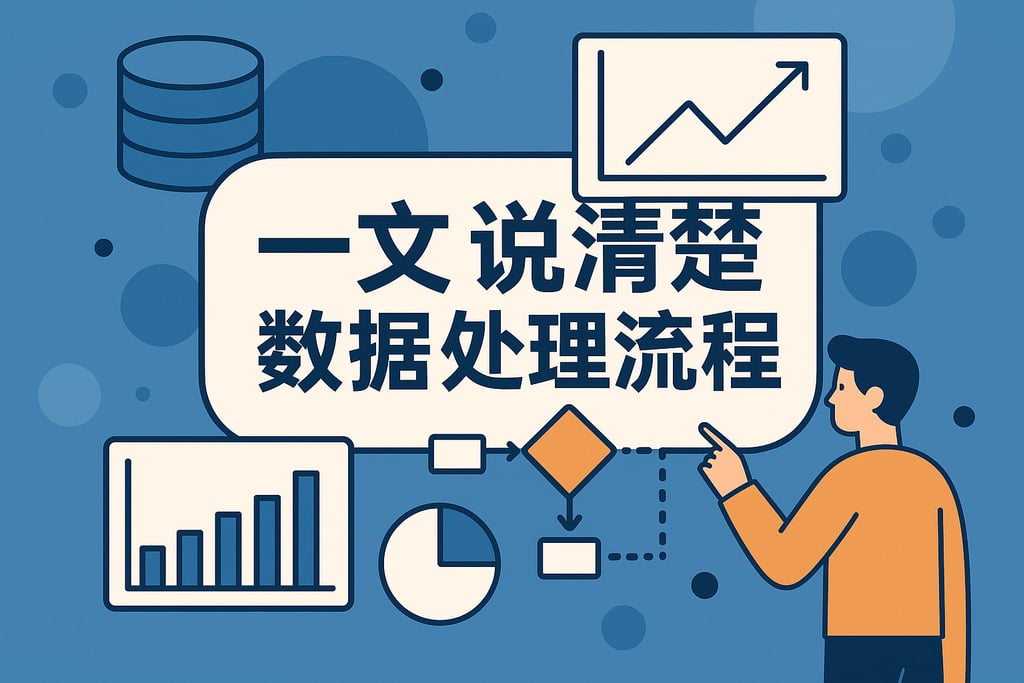 一文说清楚数据处理流程