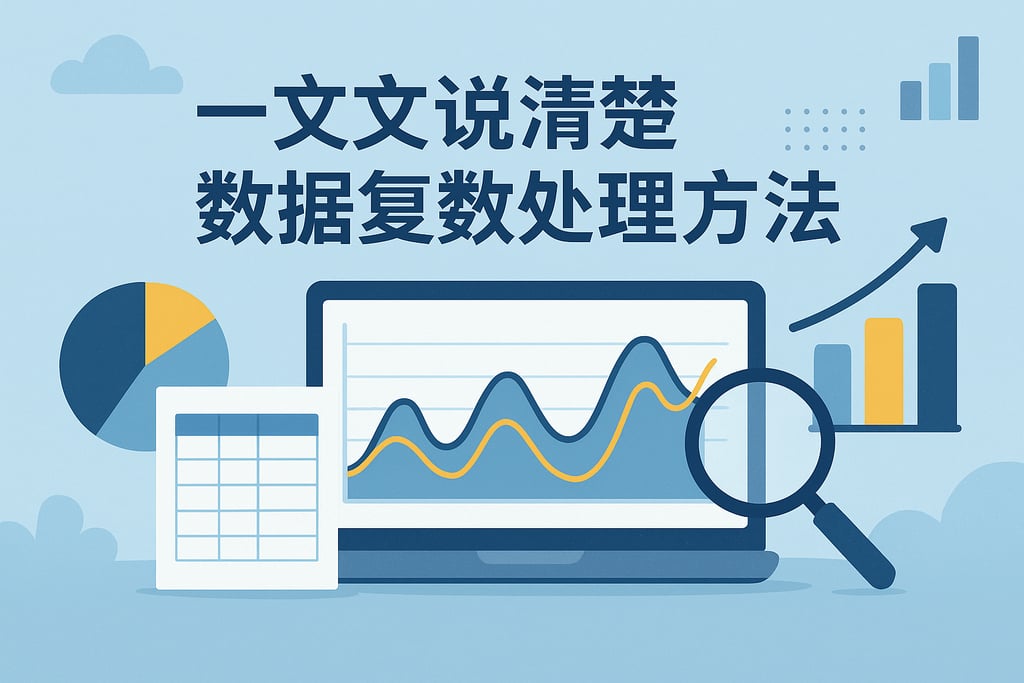 一文说清楚数据复数处理方法