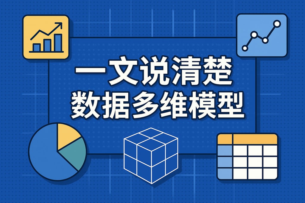 一文说清楚数据多维模型