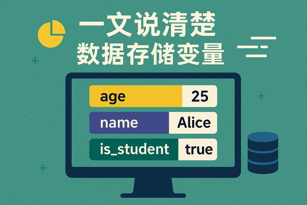 一文说清楚数据存储变量