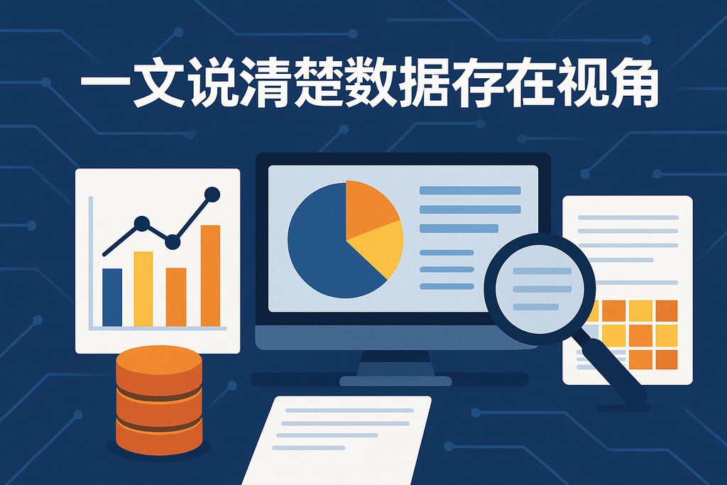 一文说清楚数据存在视角