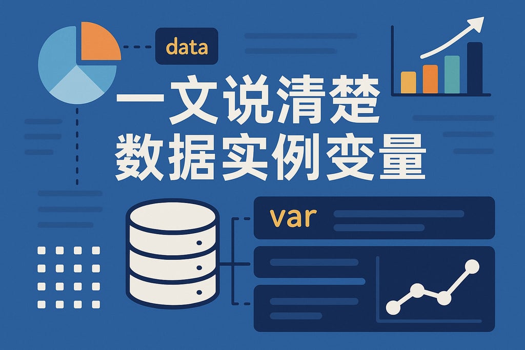 一文说清楚数据实例变量