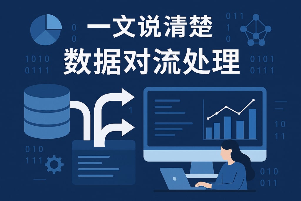一文说清楚数据对流处理