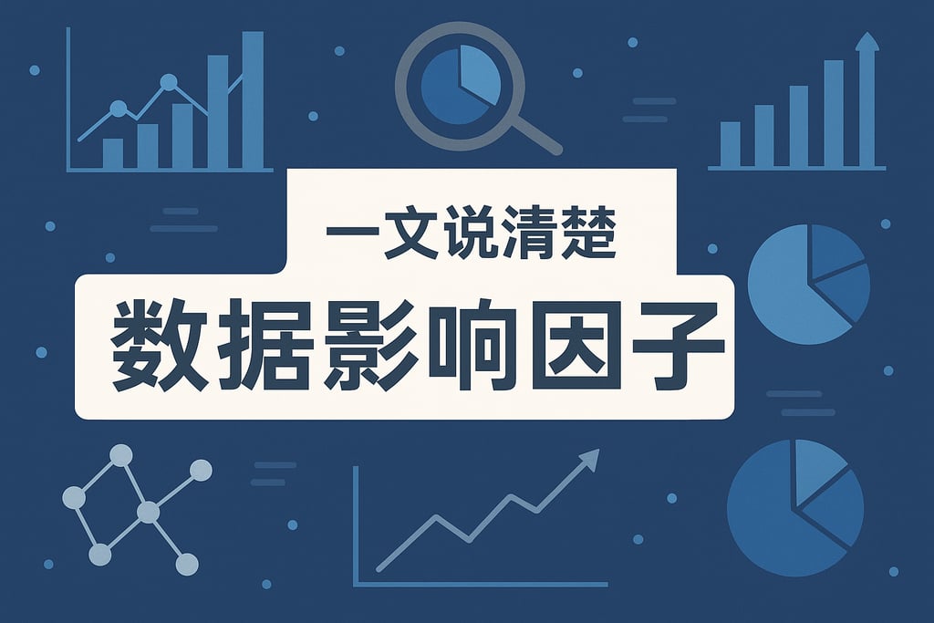 一文说清楚数据影响因子
