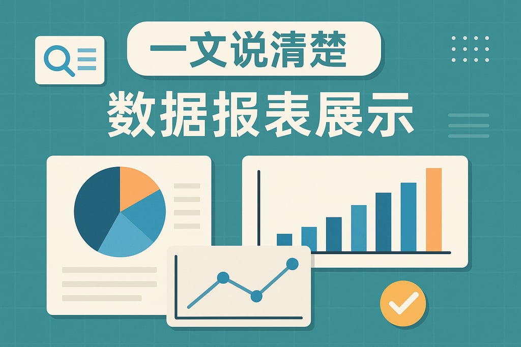 一文说清楚数据报表展示
