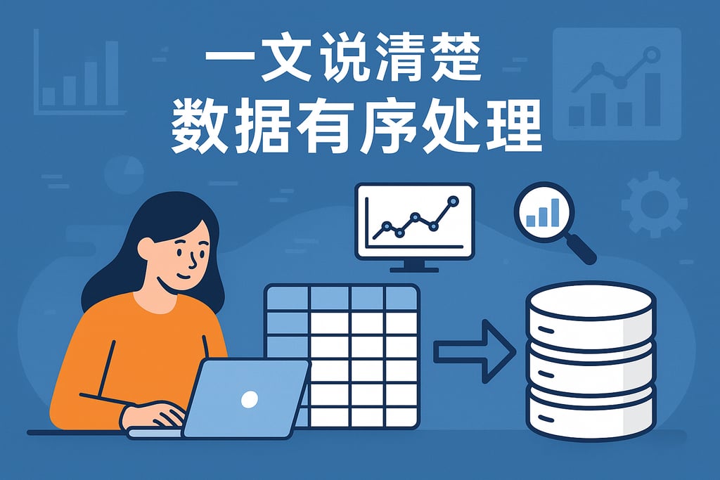 一文说清楚数据有序处理