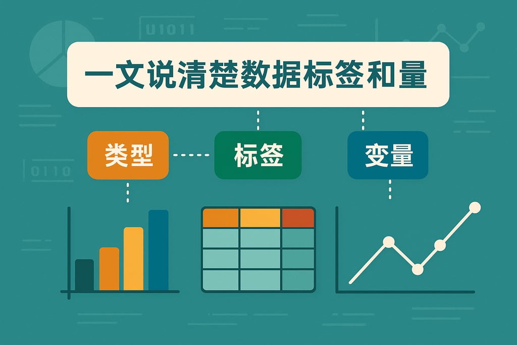 一文说清楚数据标签变量