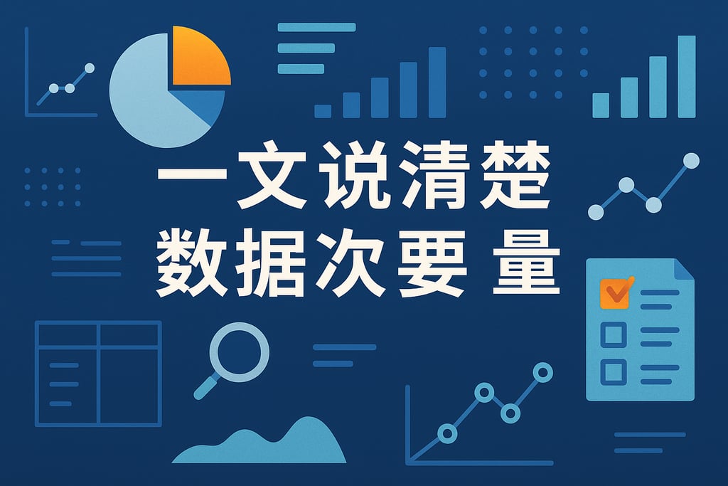 一文说清楚数据次要变量
