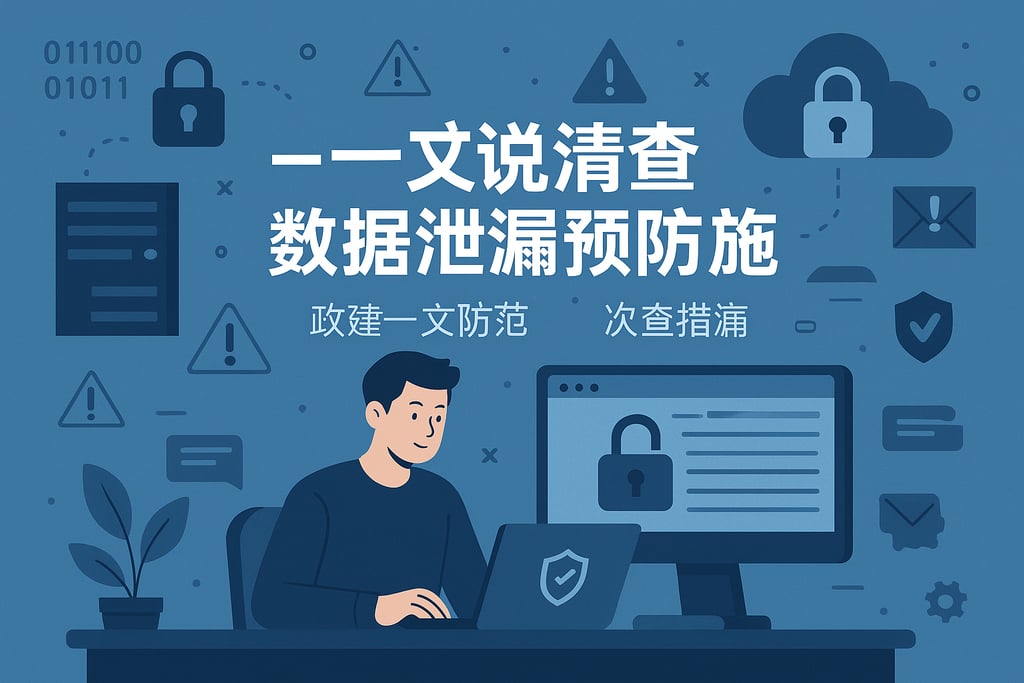 一文说清楚数据泄漏预防措施