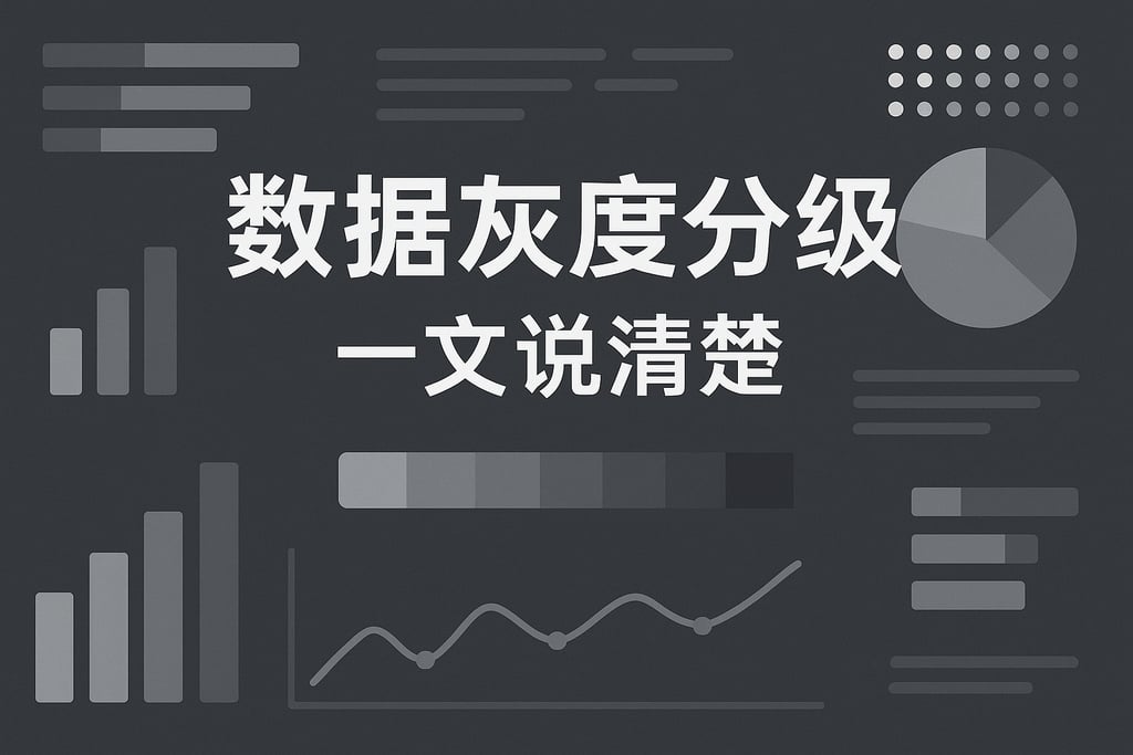 一文说清楚数据灰度分级