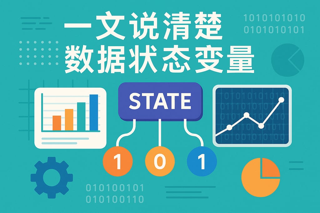 一文说清楚数据状态变量