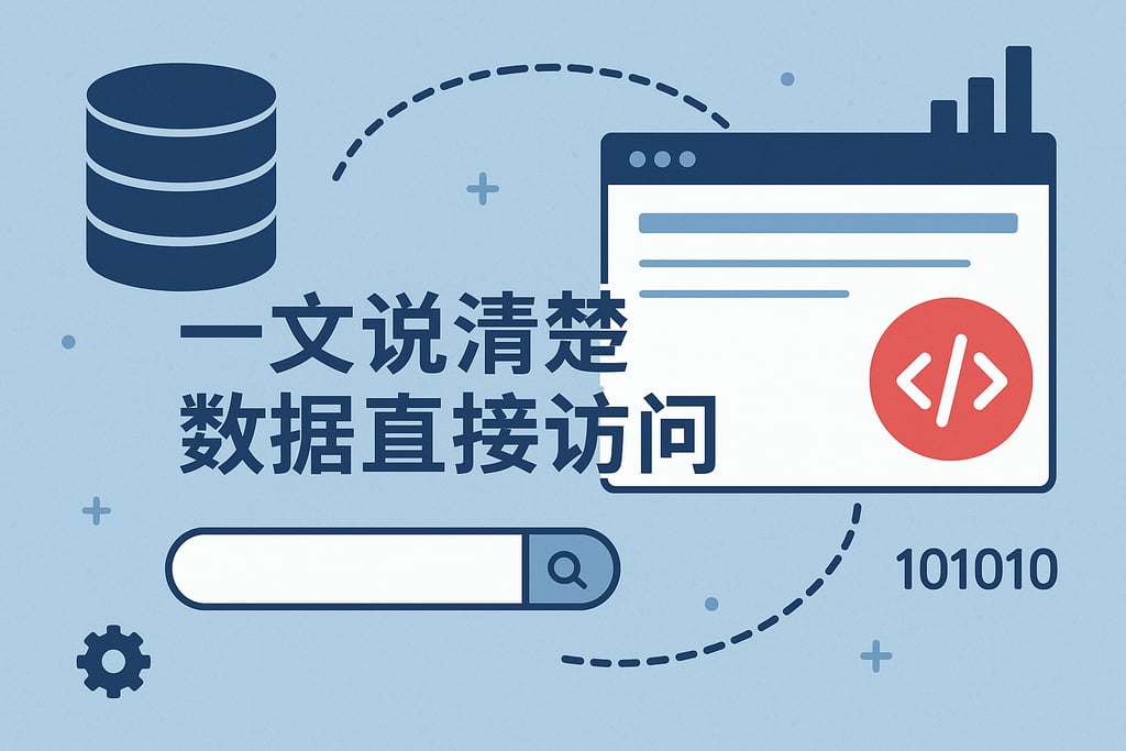 一文说清楚数据直接访问