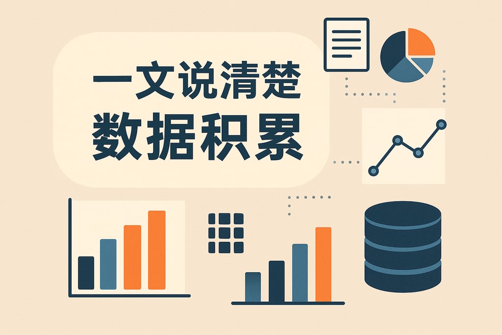 一文说清楚数据积累