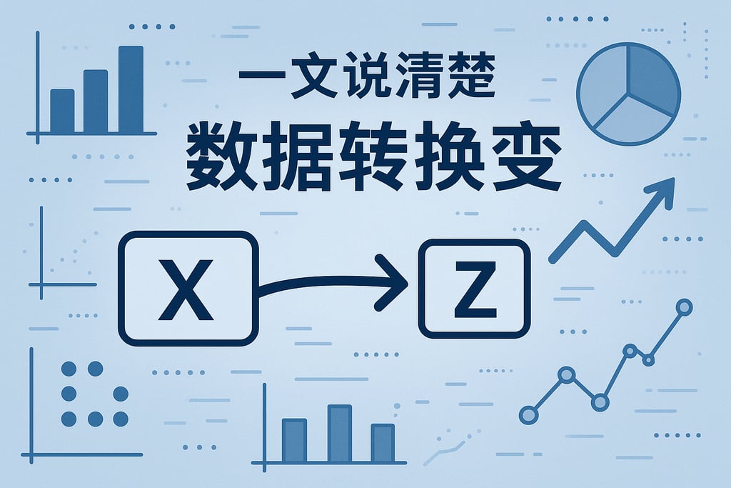 一文说清楚数据转换变量