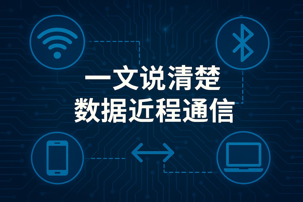 一文说清楚数据近程通信
