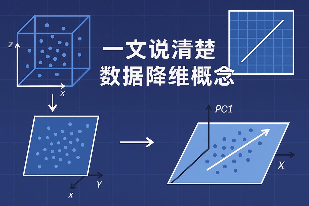 一文说清楚数据降维概念