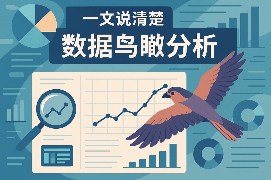 一文说清楚数据鸟视角分析