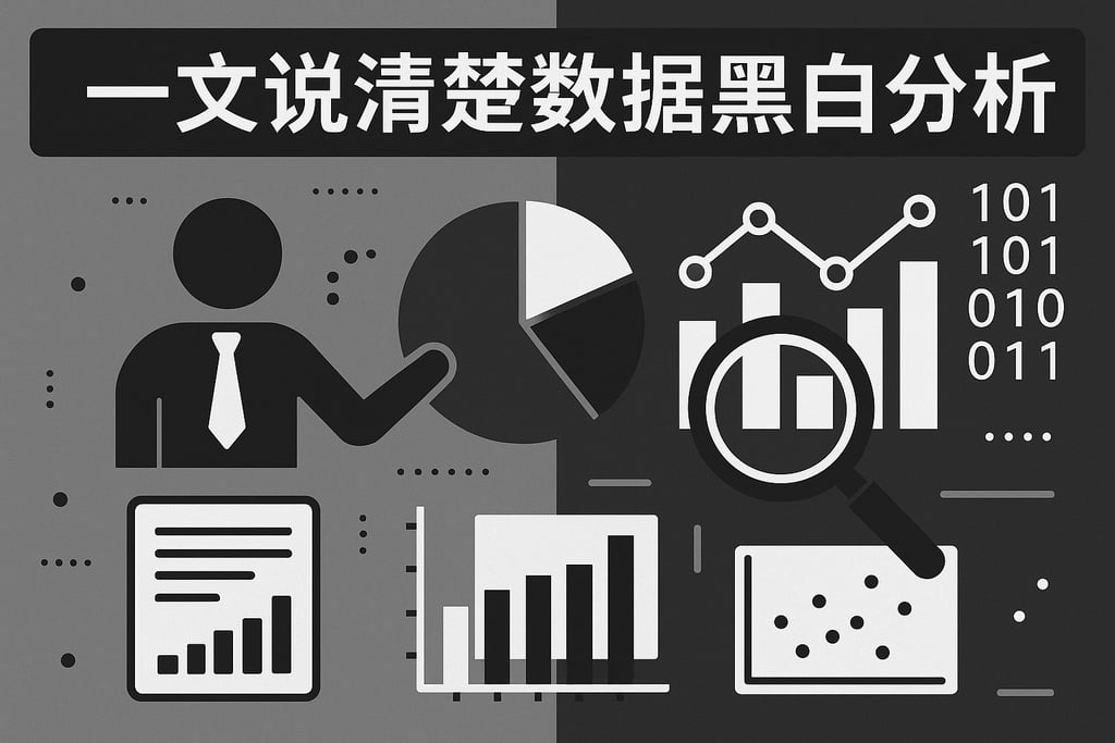 一文说清楚数据黑白分析