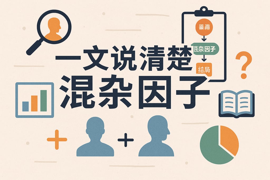 一文说清楚混杂因子