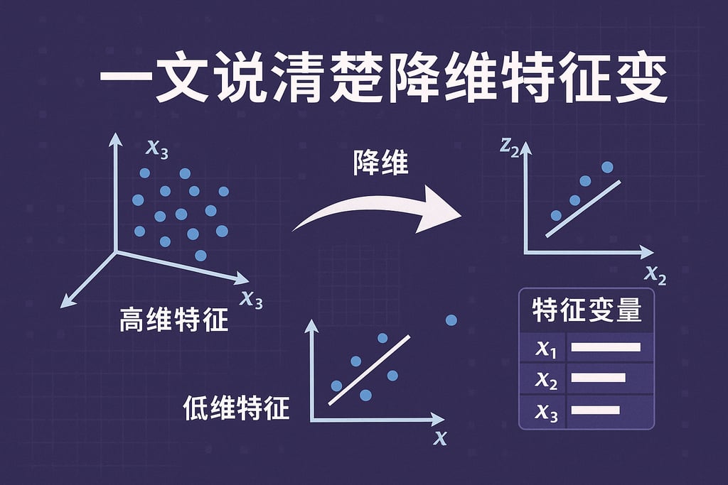 一文说清楚降维特征变量