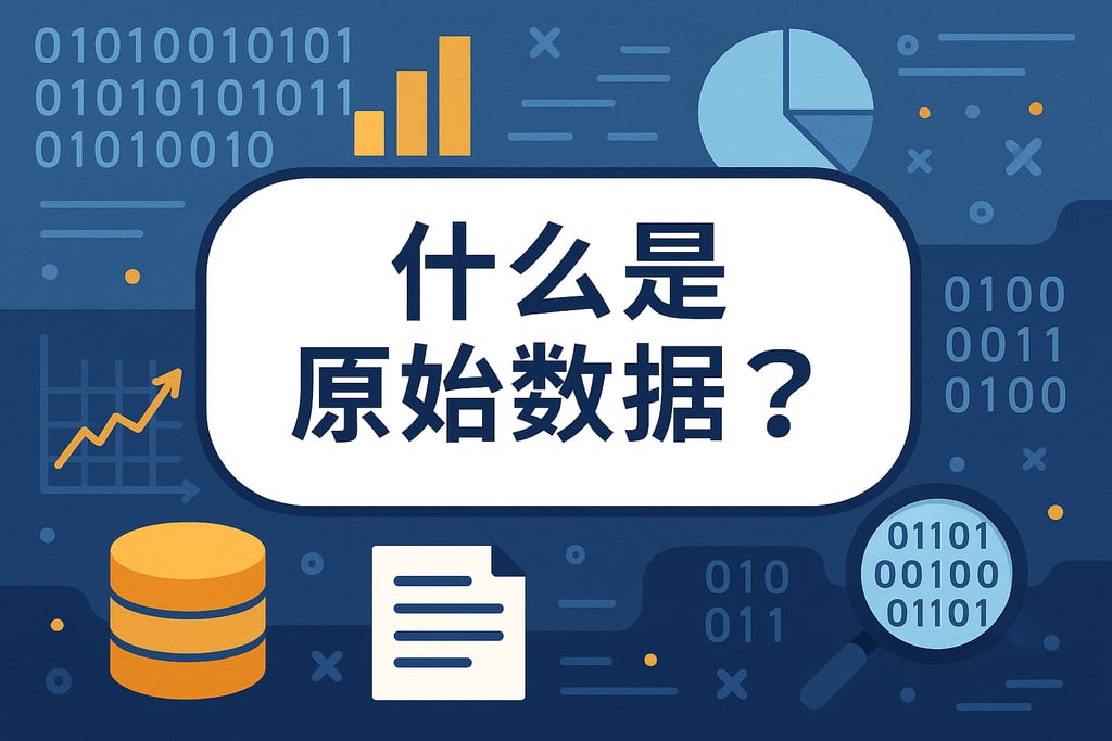 什么是原始数据？