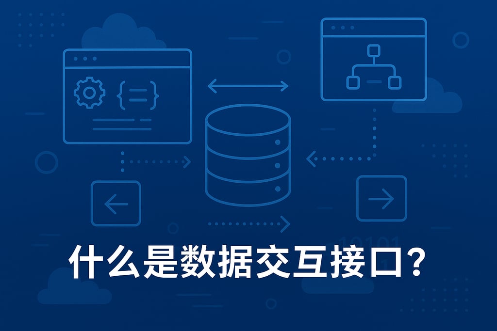 什么是数据交互接口？