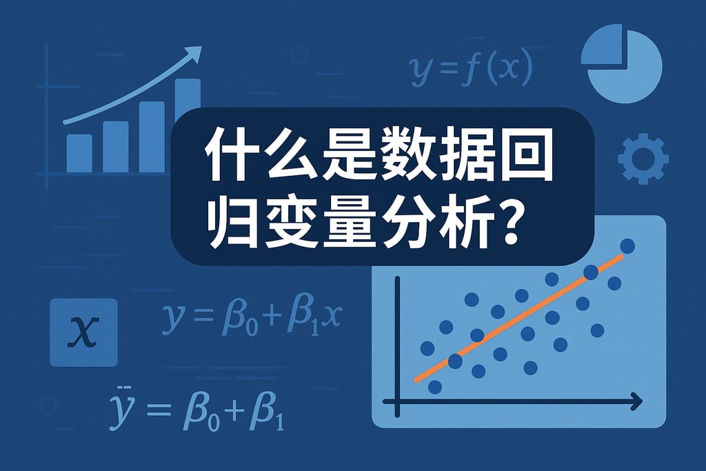 什么是数据回归变量分析？