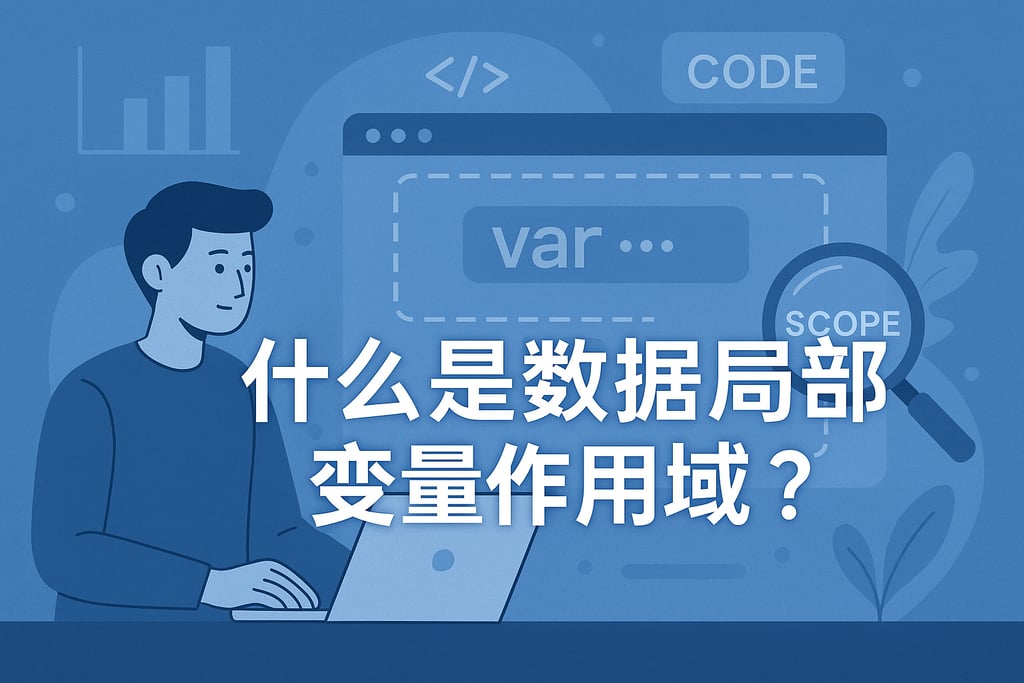 什么是数据局部变量作用域？