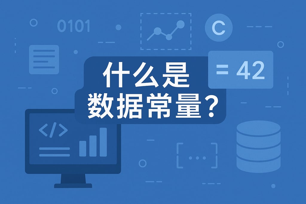 什么是数据常量？