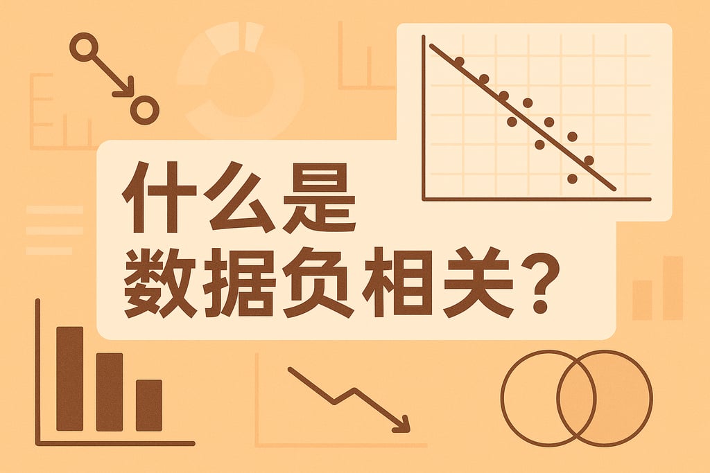 什么是数据负相关？