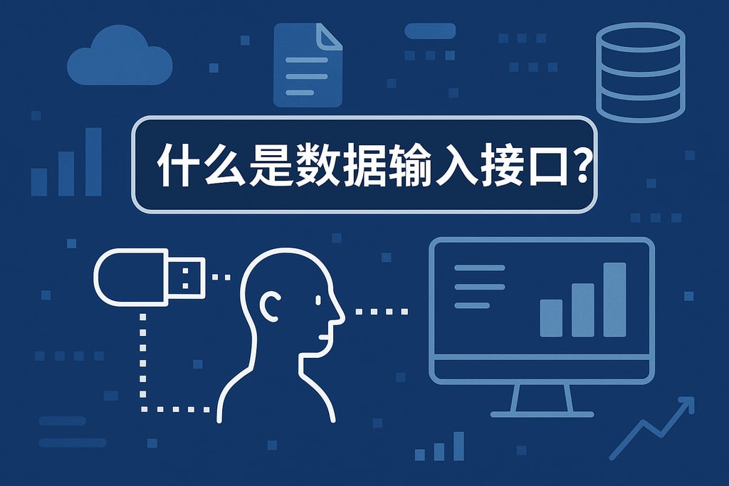 什么是数据输入接口？