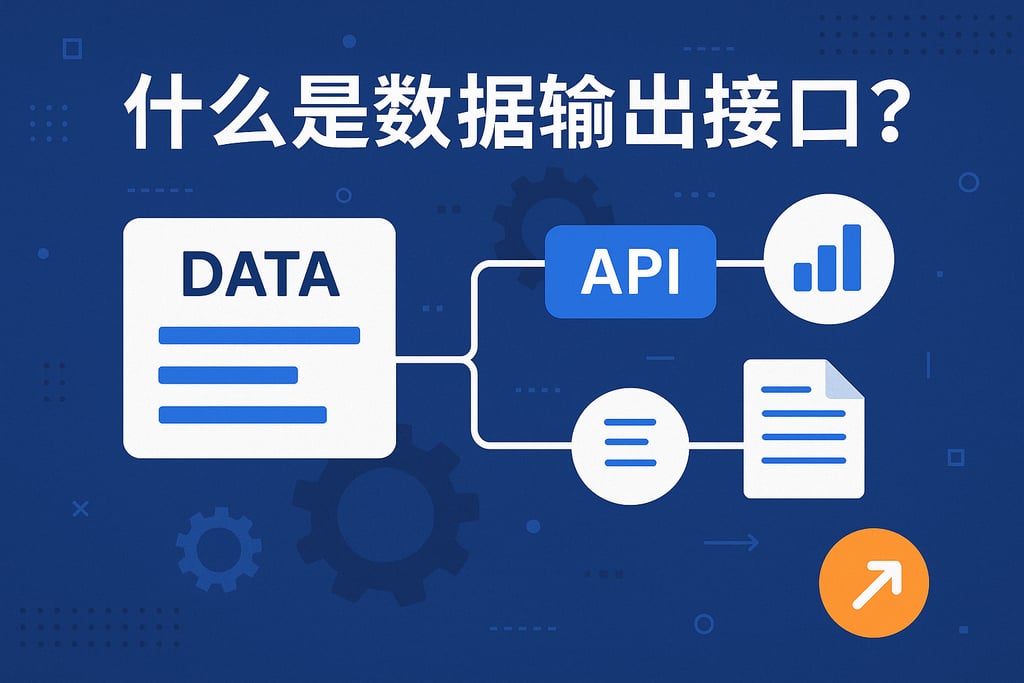 什么是数据输出接口？