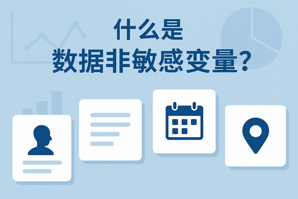 什么是数据非敏感变量？